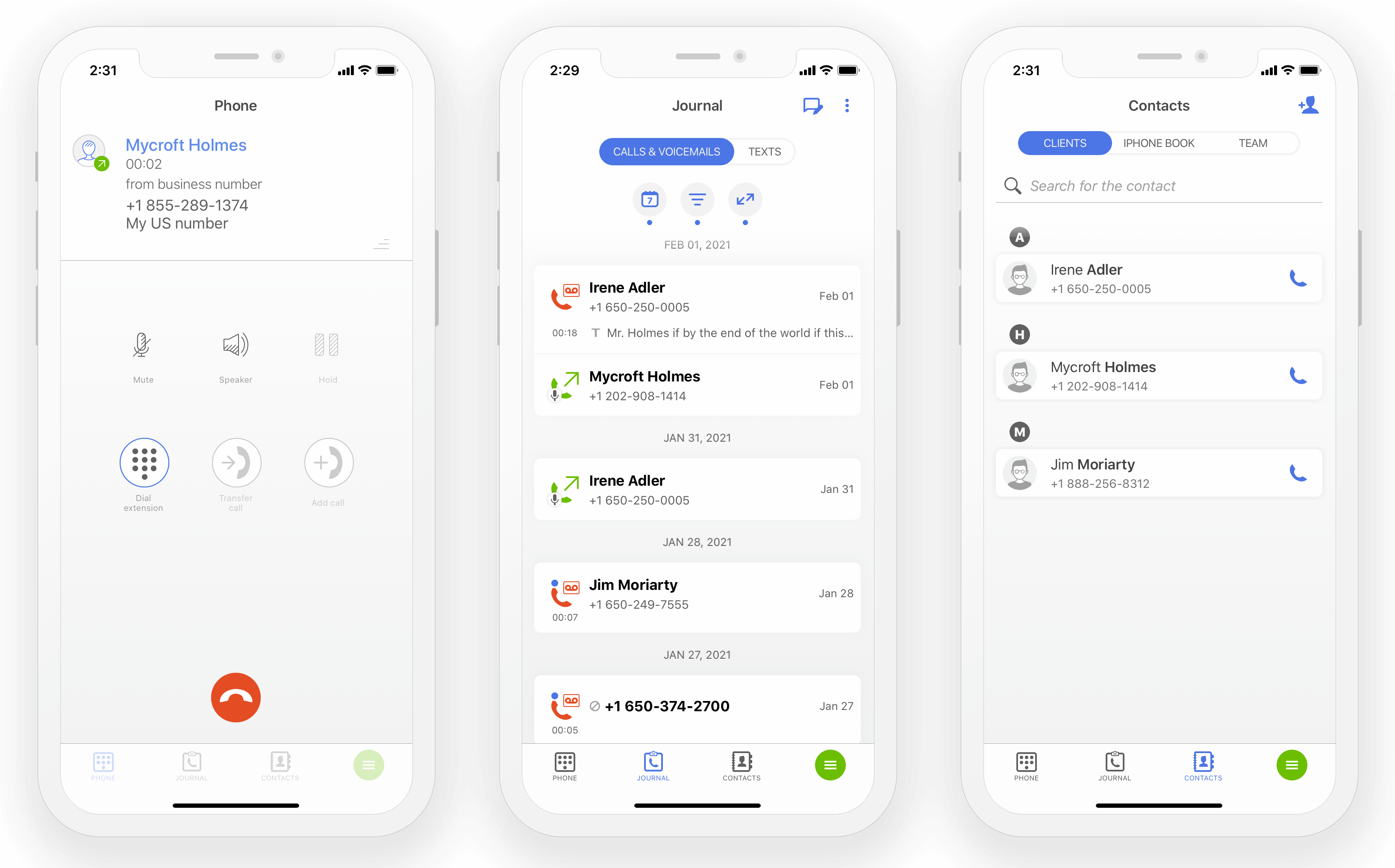 MightyCall demo