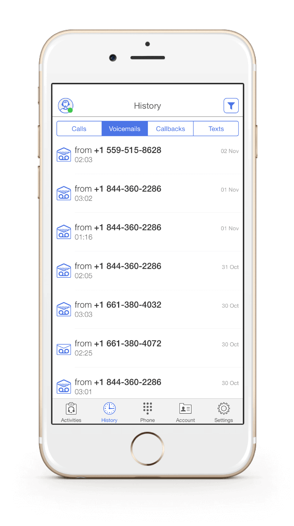 how to send voicemail after call