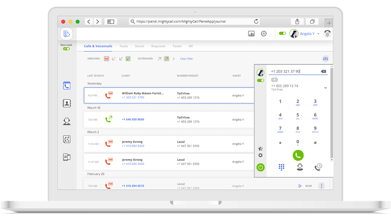 Webphone | MightyCall Virtual Phone System