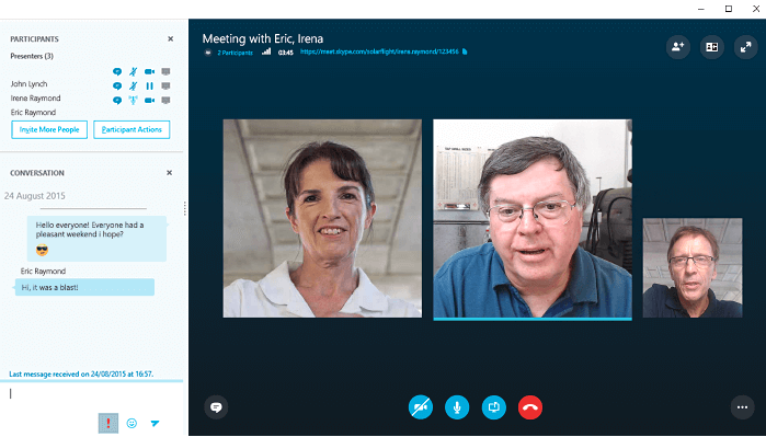 skype telecommuting