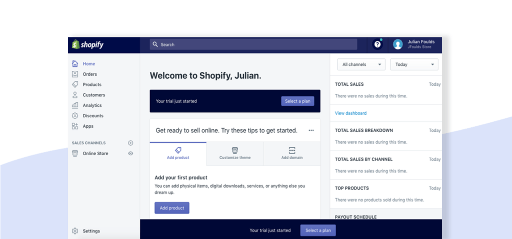 shopify vs ecwid