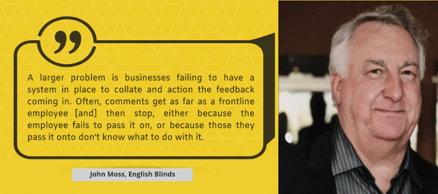 customer feedback english blinds