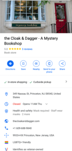 google business profile example