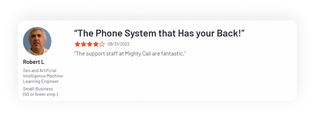 g2 leader voip fall 2022 mightycall support rating 2