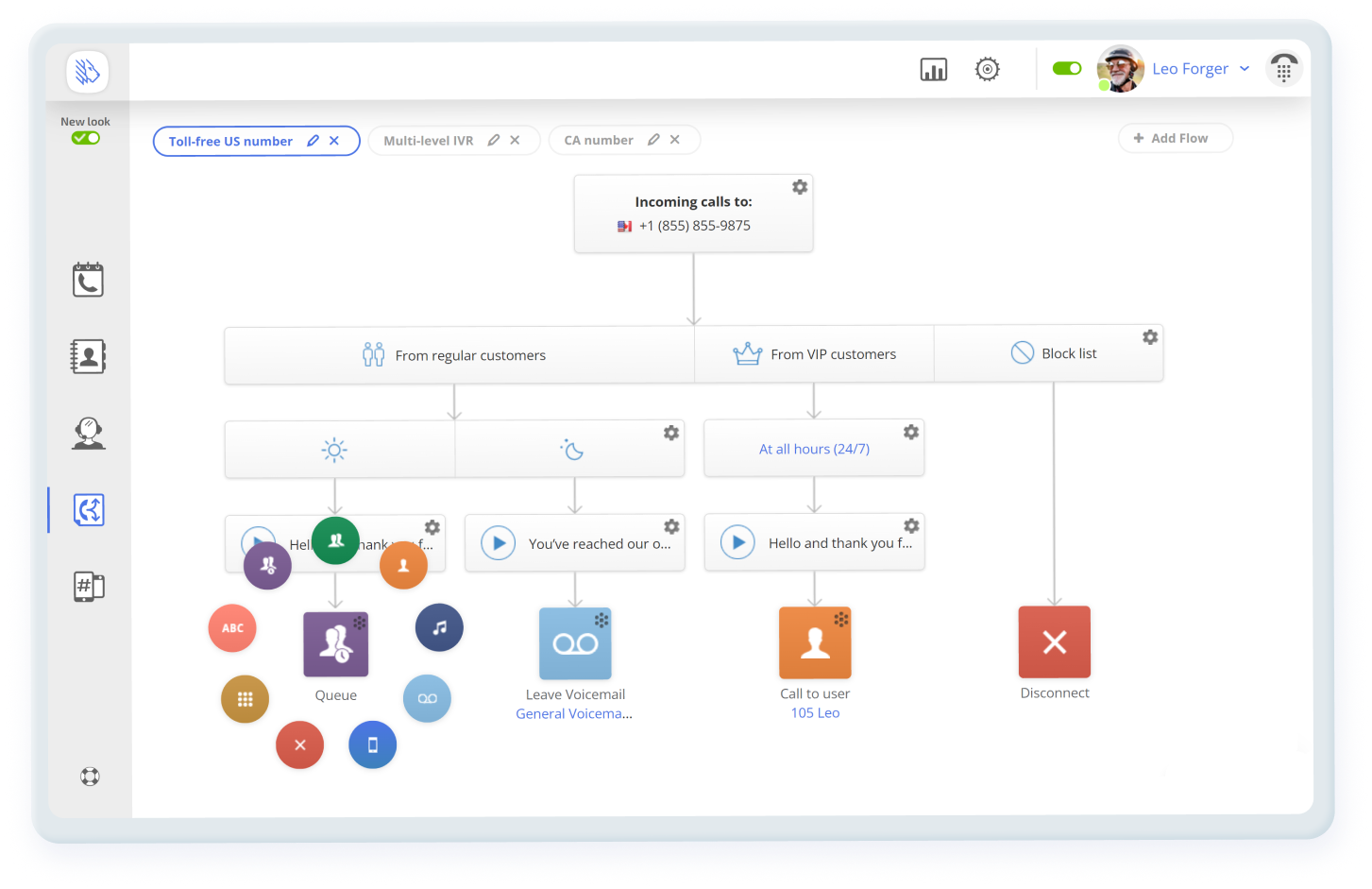 Call Flow Designer