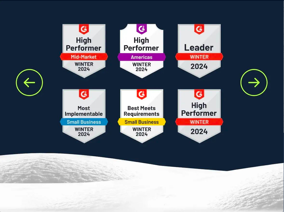 MightyCall’s G2 Winter 2024 Awards MightyCall