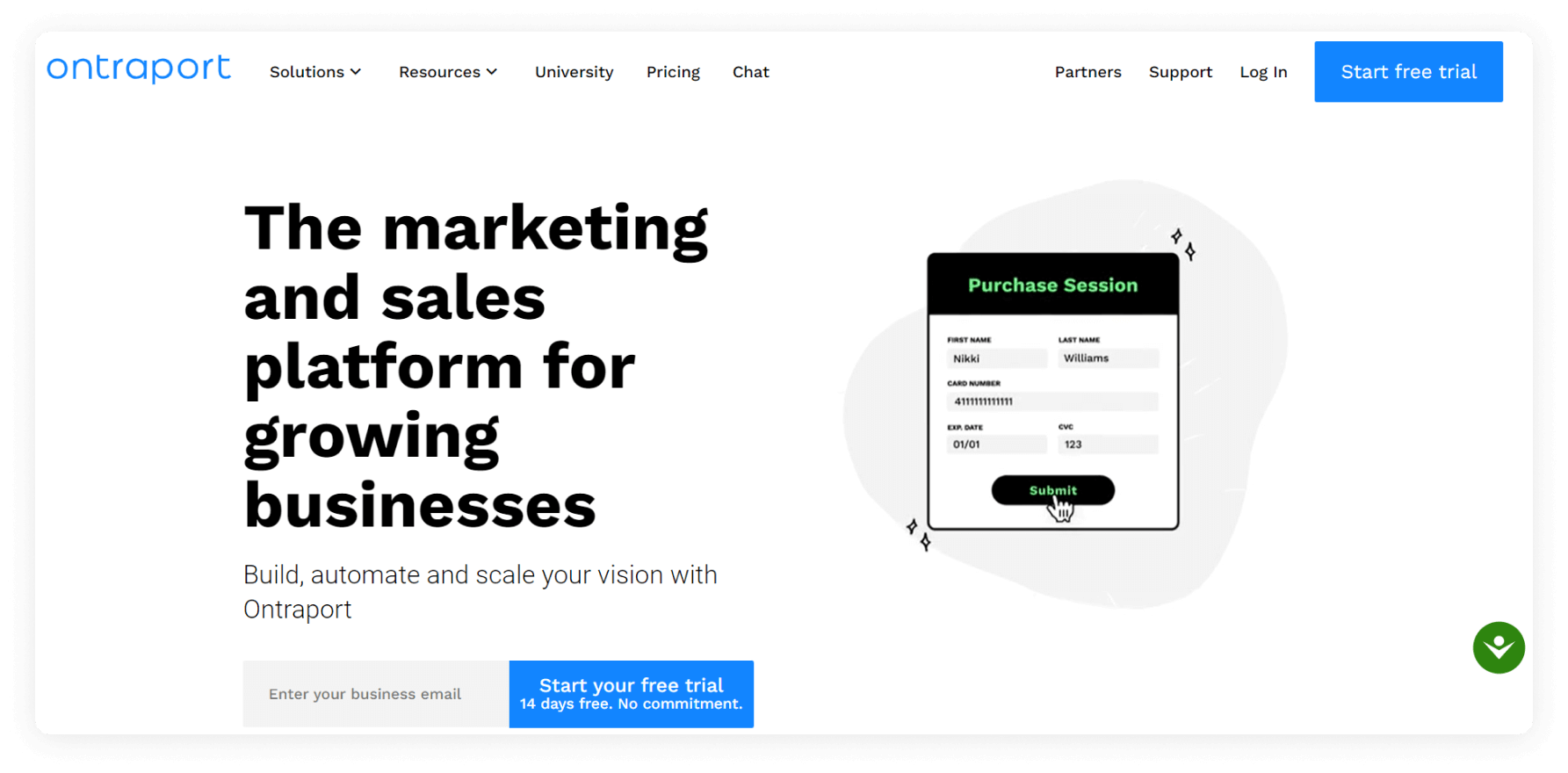 ontraport website