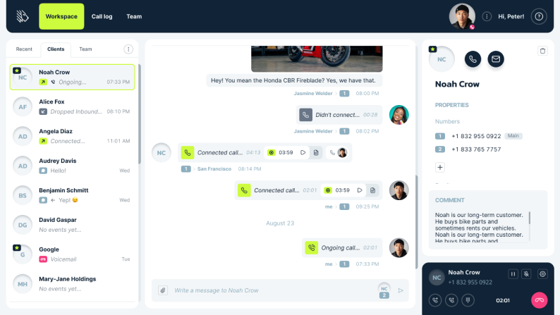 Communicate with your clients