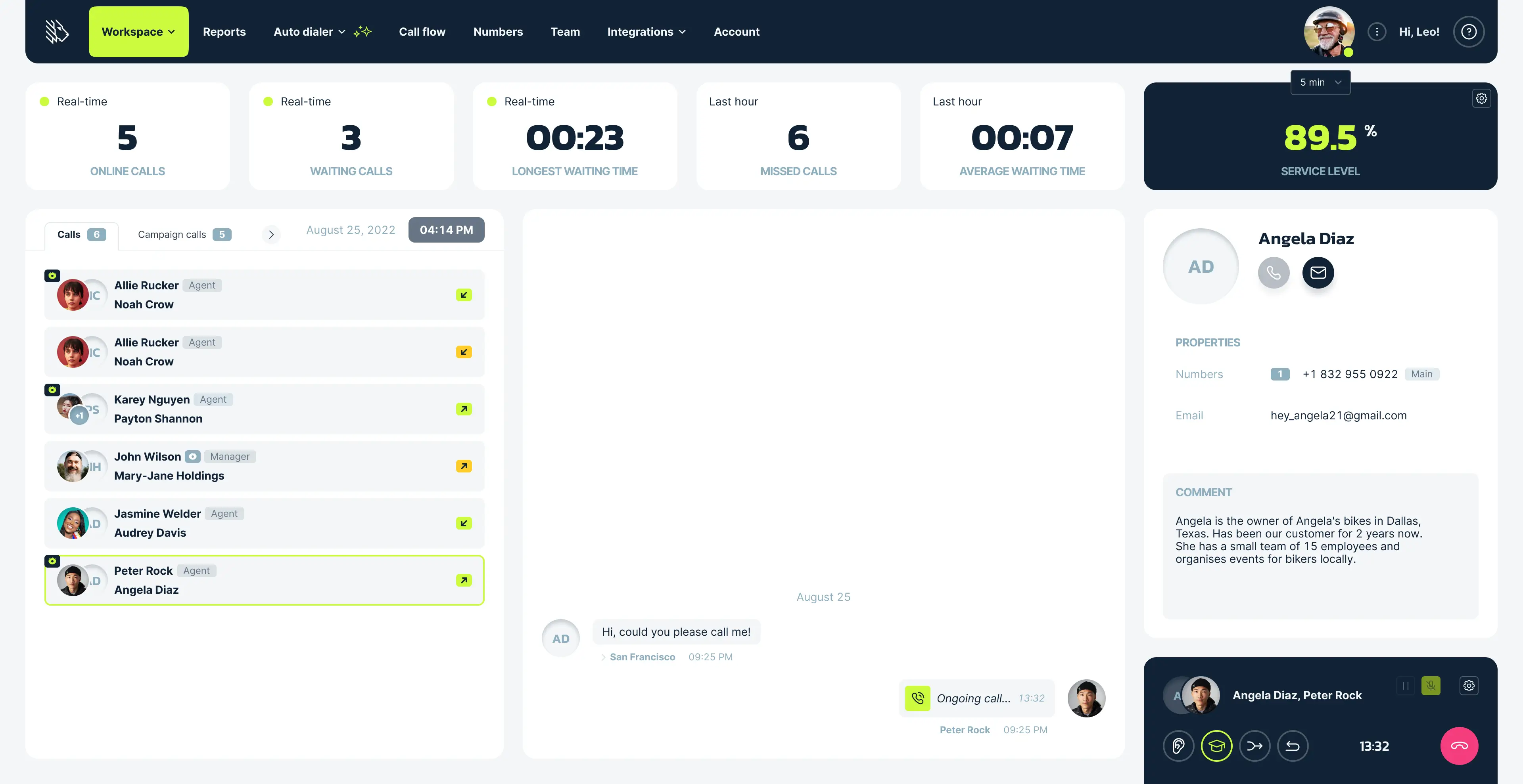 Call Whisper screenshot