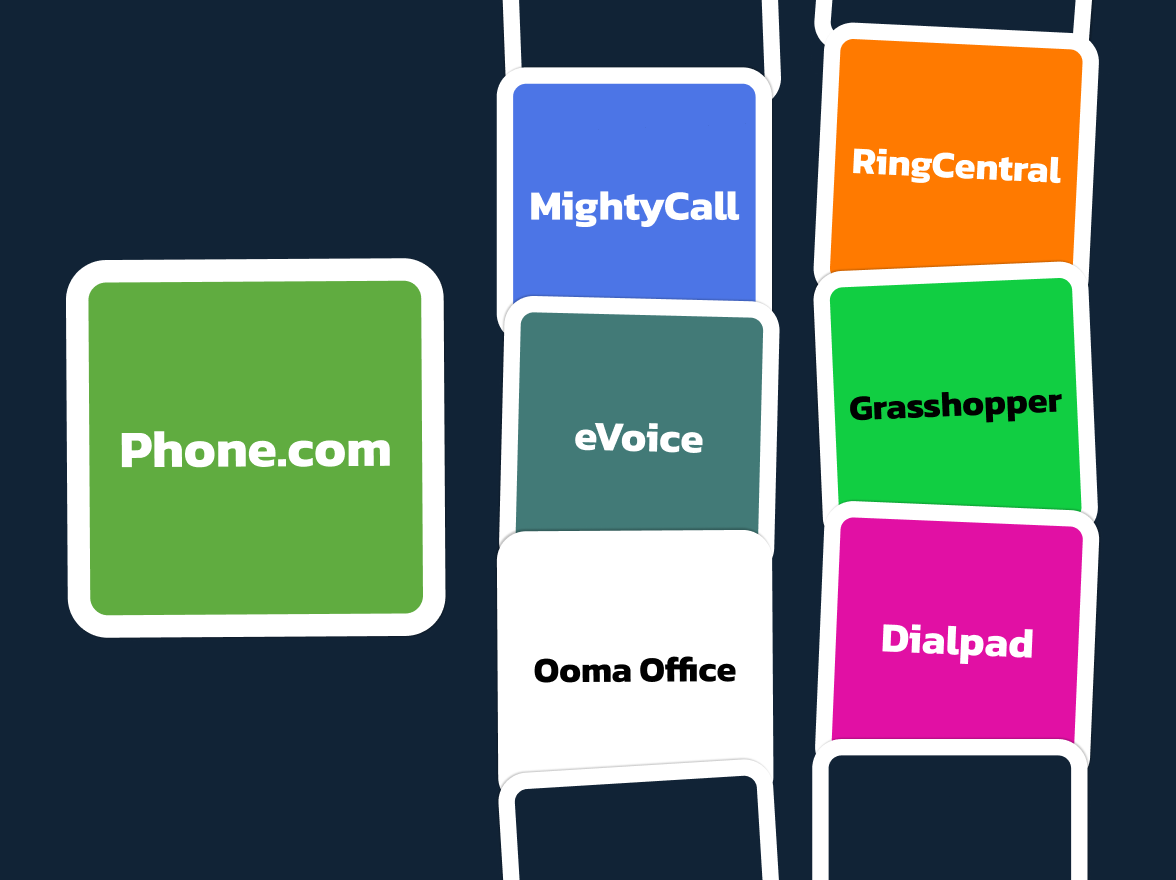 Phone.com Alternatives & Competitors: The Best Options for Your Business Needs