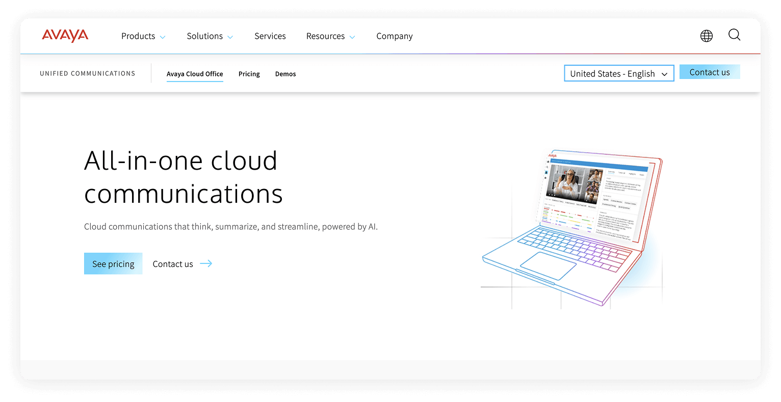 – MightyCall Avaya screenshot
