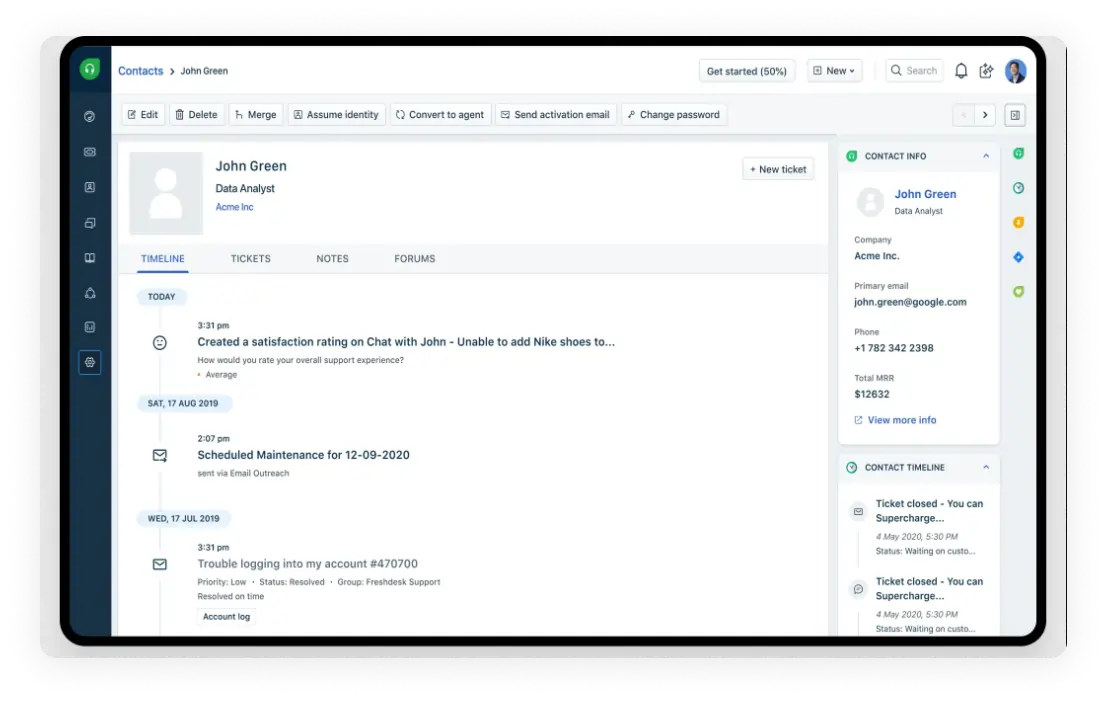 freshdesk crm – MightyCall