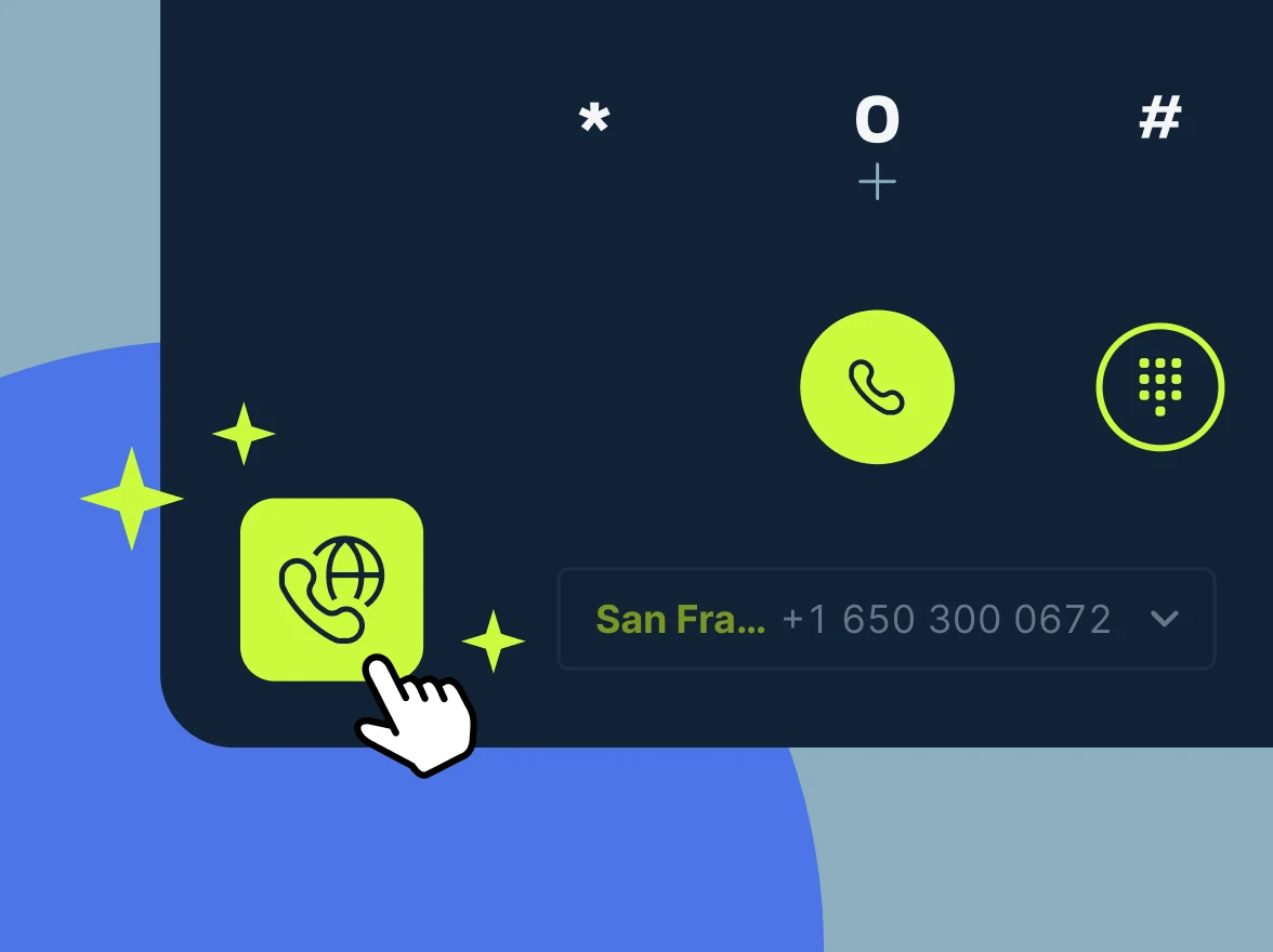 Local Presence: now live for manual calls in the webphone